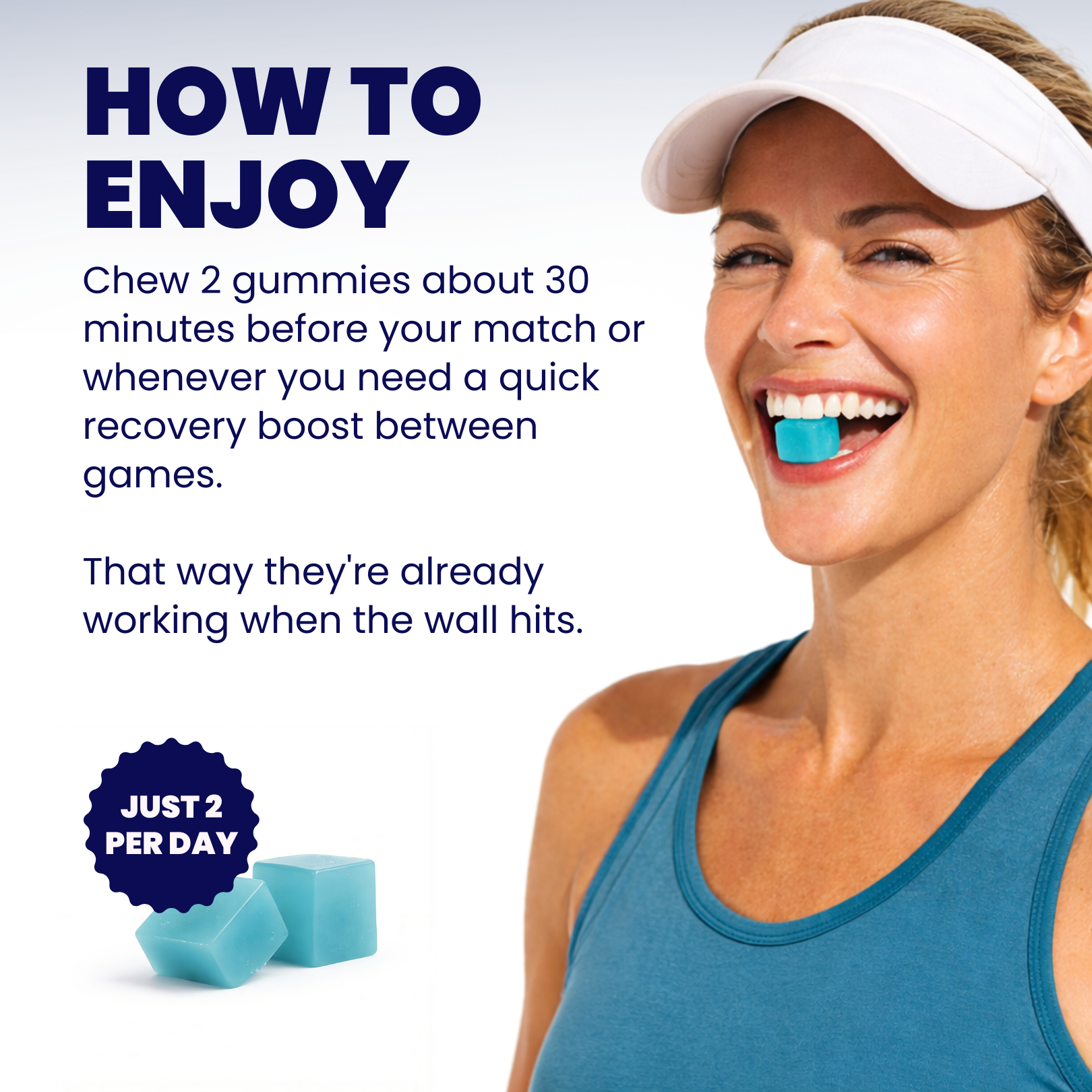 Soleflex™ Energy + Recovery Gummies